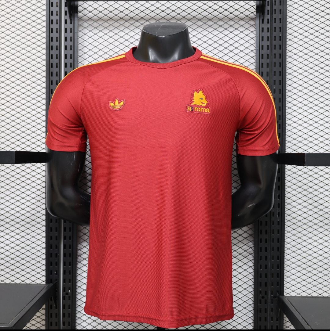 26-27 Roma Mens Casual Retro Style Football T-Shirt