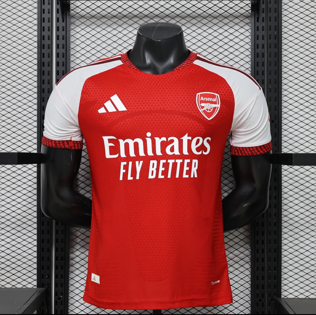 2026-27 Arsenal Home Red Soccer Shirt Player Version