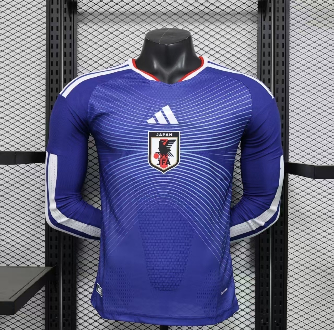 2026 World Cup Japan Home Kit Player Version Football Shirt Long Sleeve