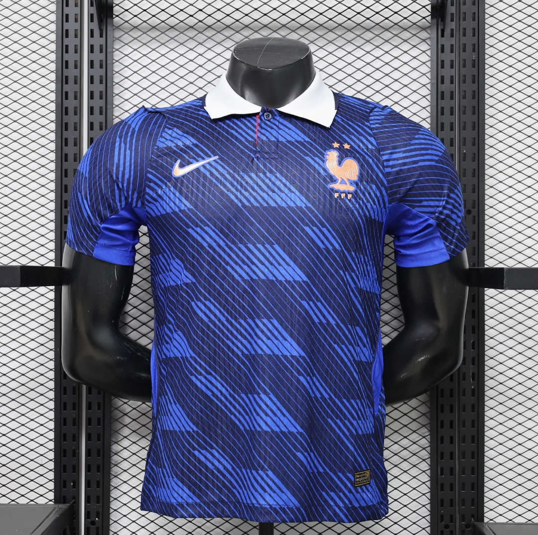 2026 World Cup France Home Soccer Shirt Player Version