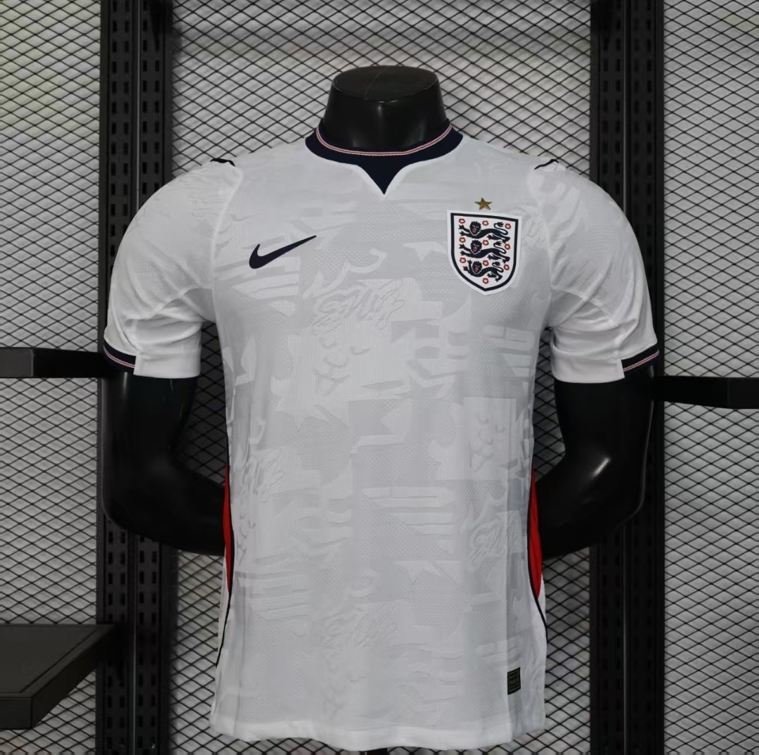 2026 World Cup England Home Kit Player Version