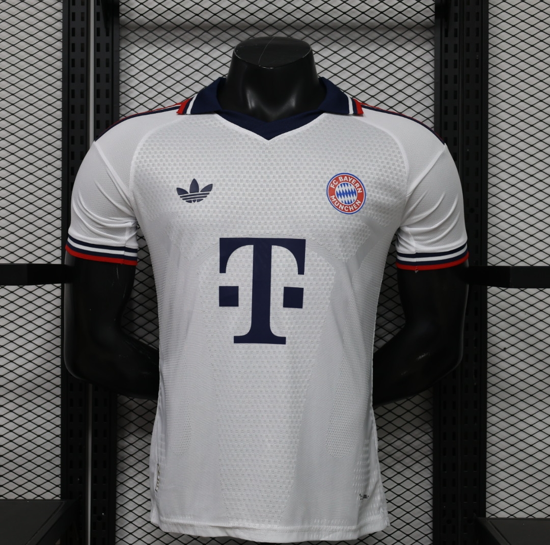 26-27 Bayern Munich Away Mens Kit Player Version Soccer T-Shirt