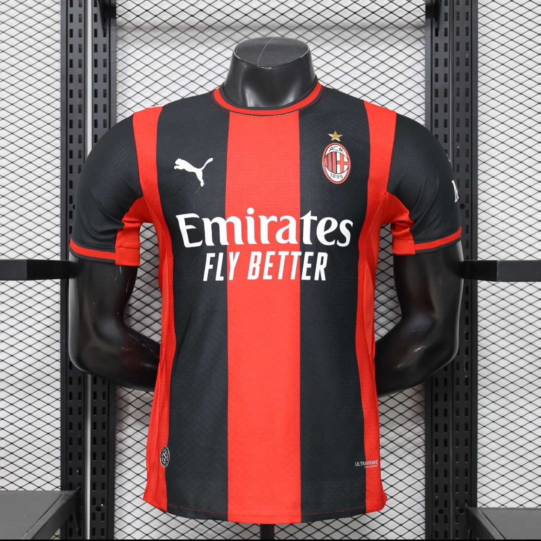 2026-27 AC Milan Home Soccer Shirt Player Version