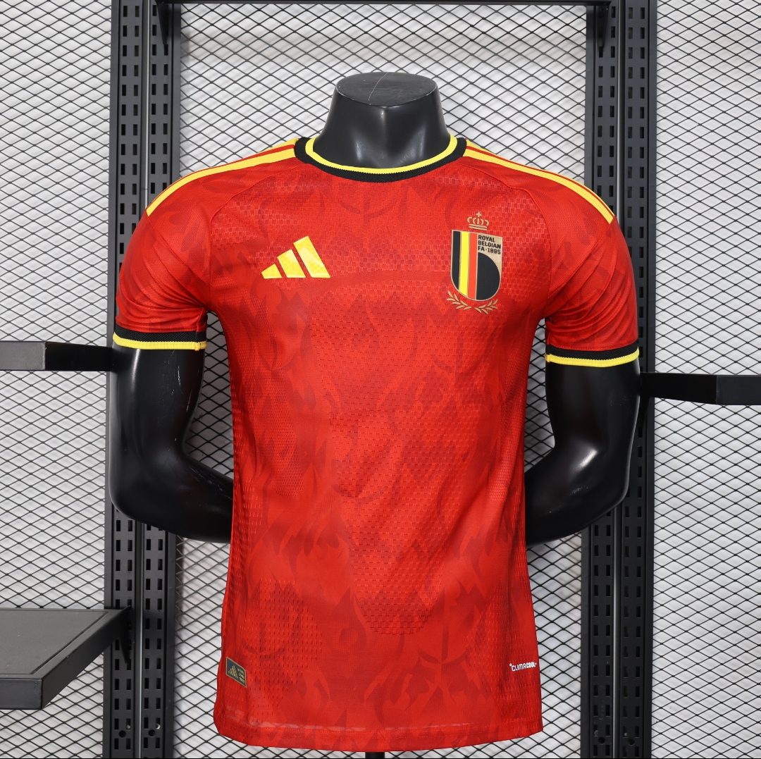 2026 World Cup Belgium Home Kit Player Version Football