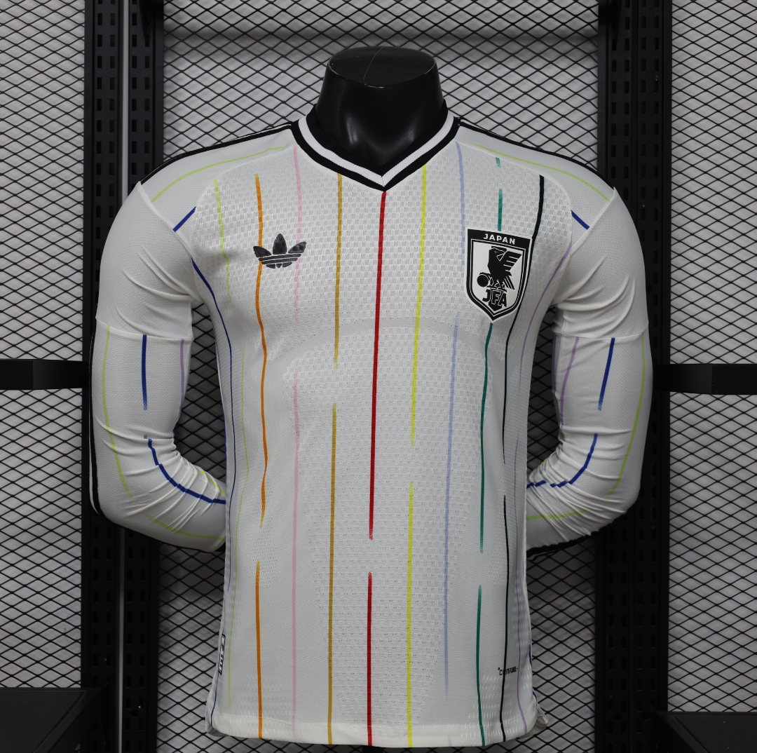 2026 World Cup Japan Away Kit Player Version Football Long Sleeve