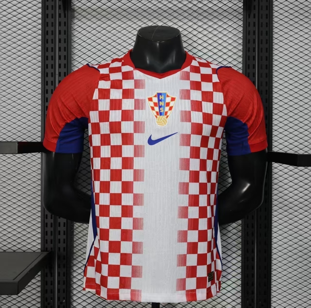 2026 World Cup Croatia Home Kit Player Version