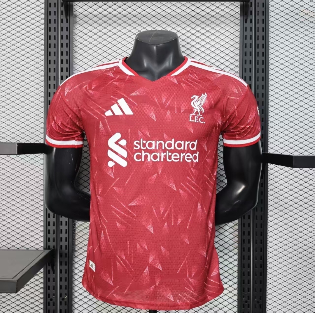 26-27 Liverpool Home Kit Player Version Football Shirt